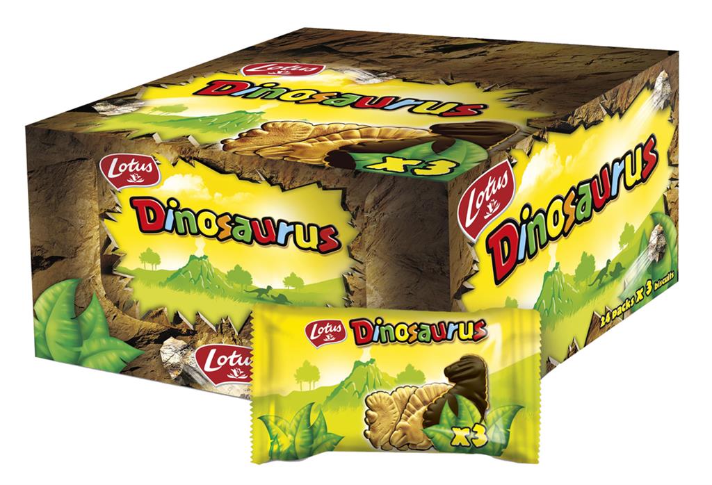 Lotus Dinosaurus Chocolate 56g Lotus Dinosaurus Chocolate 56g